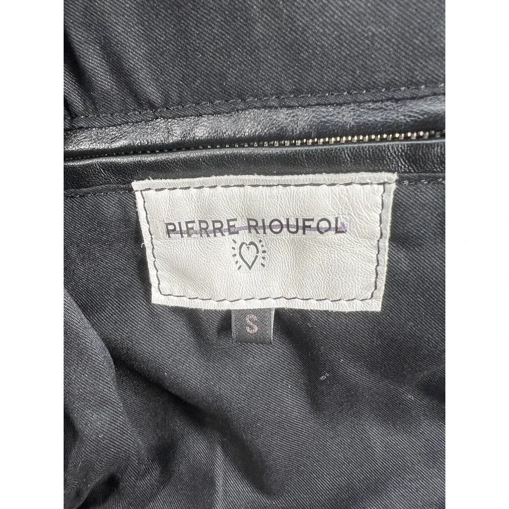 Free People Pierre Rioufol Sun Shining Leather Jacket